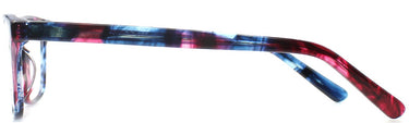 Youth Girls Next Eyeglasses: Azure - Blue SpecSMART Eye Clinic (Side View)